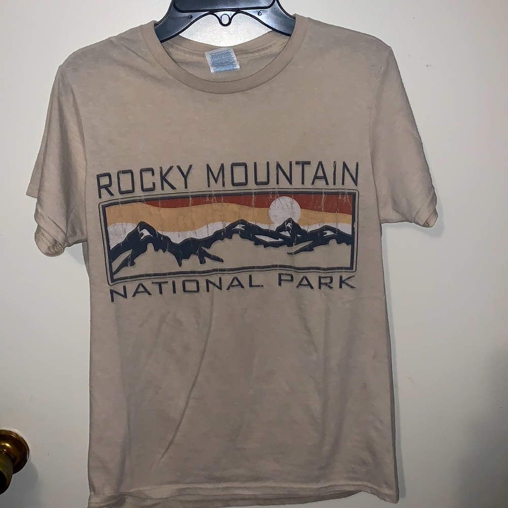 Vintage Rocky Mountain National Park Tee
